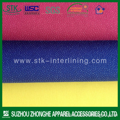 Colorful fusing interlining fabric for garment